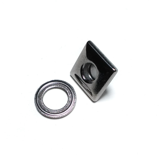 Metal Eyelet small square shape 11 x 11 mm Metal Eyelet small square shape 11 x 11 mm