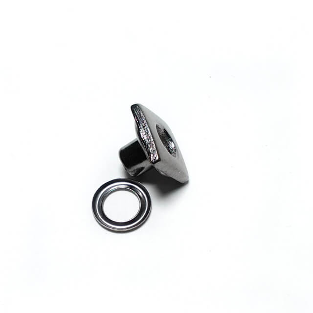 Shoe lace hole - eyelet 11 x 11 mm E 495 Shoe lace hole - eyelet 11 x 11 mm E 495