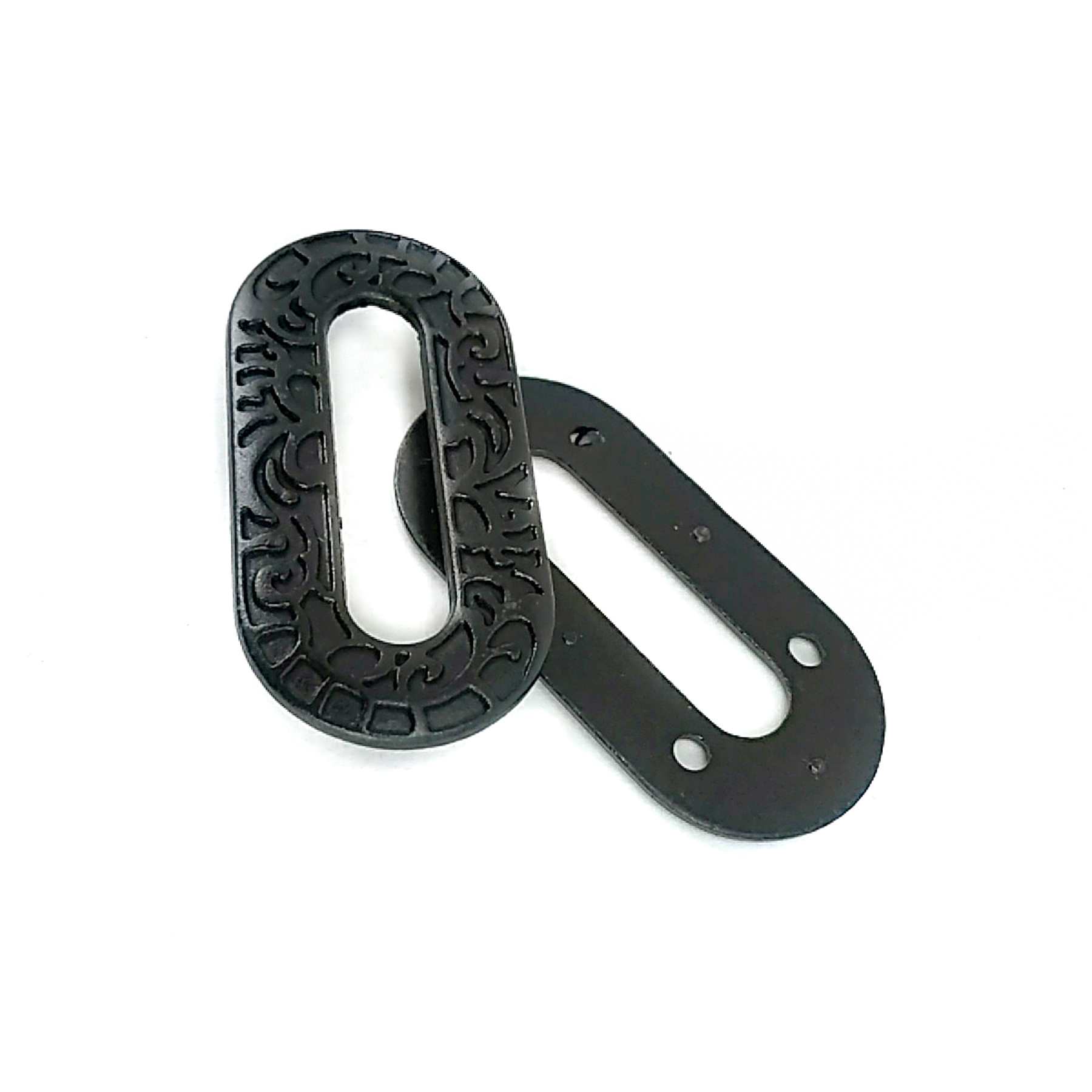Eyelet Zinc Alloy Metal Decorative Patterned 28 x 40 mm E 664