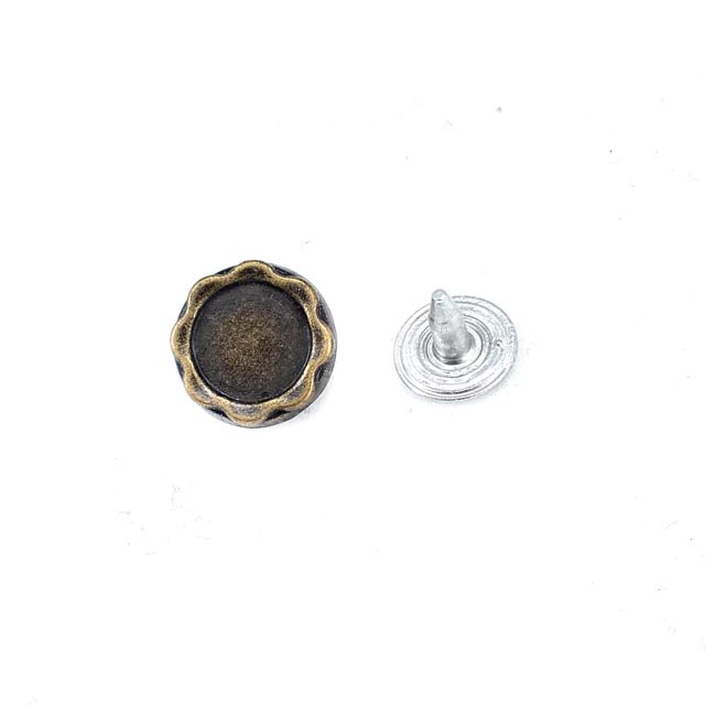 12 mm 19 ligne Metal rivet - rivet simple design 12 mm 19 ligne Metal rivet - rivet simple design