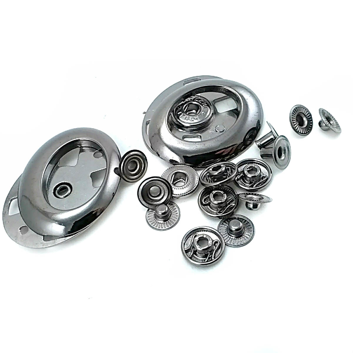 30 mm Snap Fastener front and detail view