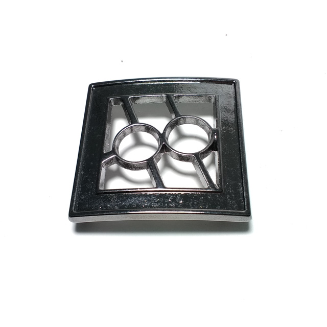 Snap Fasteners Patterned and Stylish Metal Snap Button 42 x 42 mm E 1310