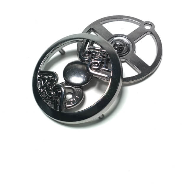 Round Metal Snap Button Button Diameter 37mm metal Round Metal Snap Button Button Diameter 37mm metal