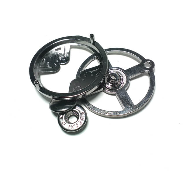 Round Metal Snap Button Button Diameter 37mm metal