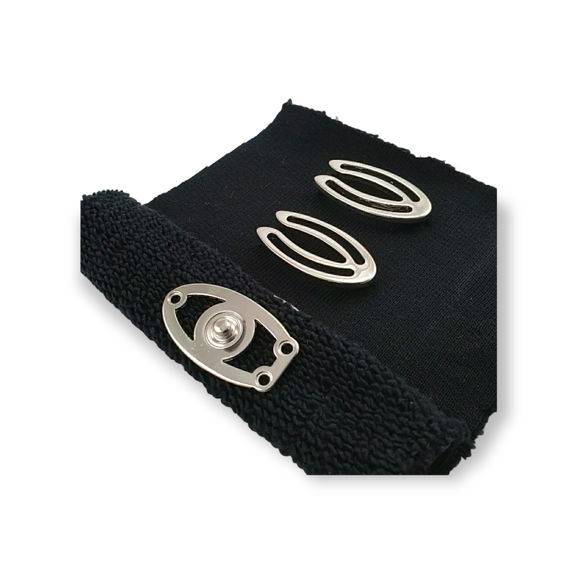 Coat and Jacket Metal Snap Button 40 x 22 mm E 1839