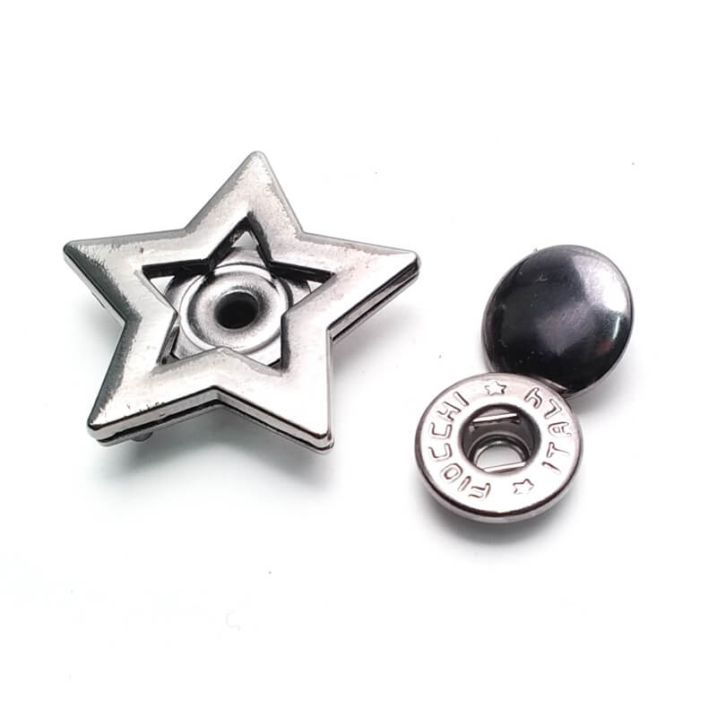 Snap Fasteners Button 40 mm Star Shape Е 1984 Snap Fasteners Button 40 mm Star Shape Е 1984