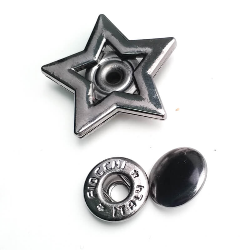 Coat Snap Star Shape Snap Button 25 mm Е 1985 Coat Snap Star Shape Snap Button 25 mm Е 1985