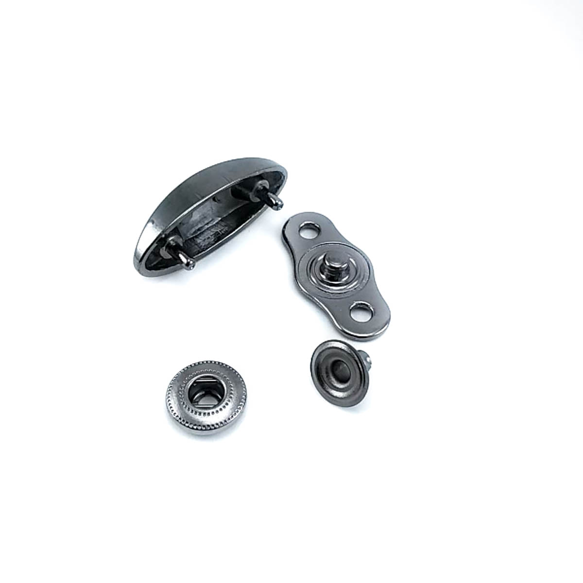 Oval Shape Snap Button 33 mm