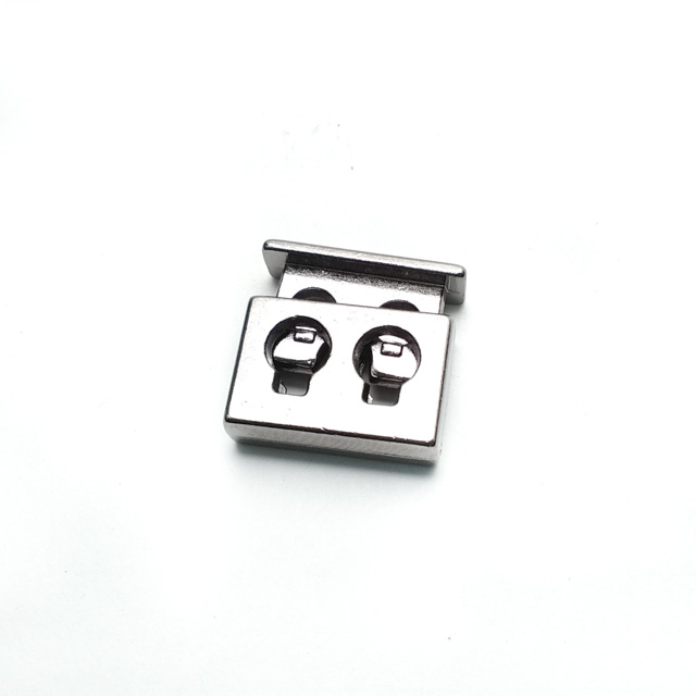 Çift Delikli Kare Şekil Metal Stoper 16 mm E 2035