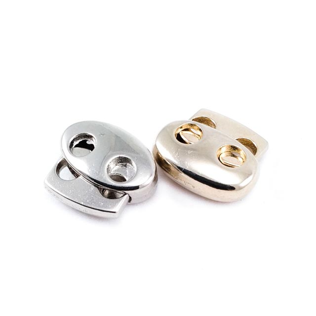 Metal Stoper Çift Delikli Ay Stoper 18 mm E 694