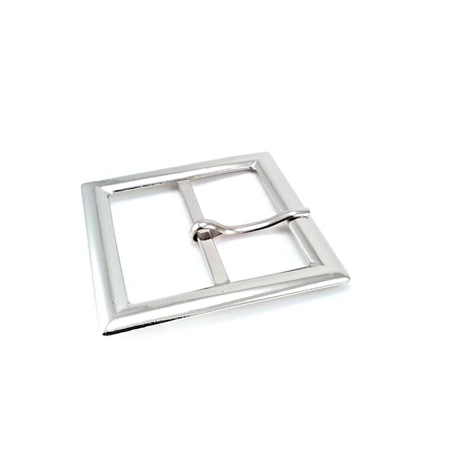 Square Buckle 4 cm Center Bar Belt Buckle E 124