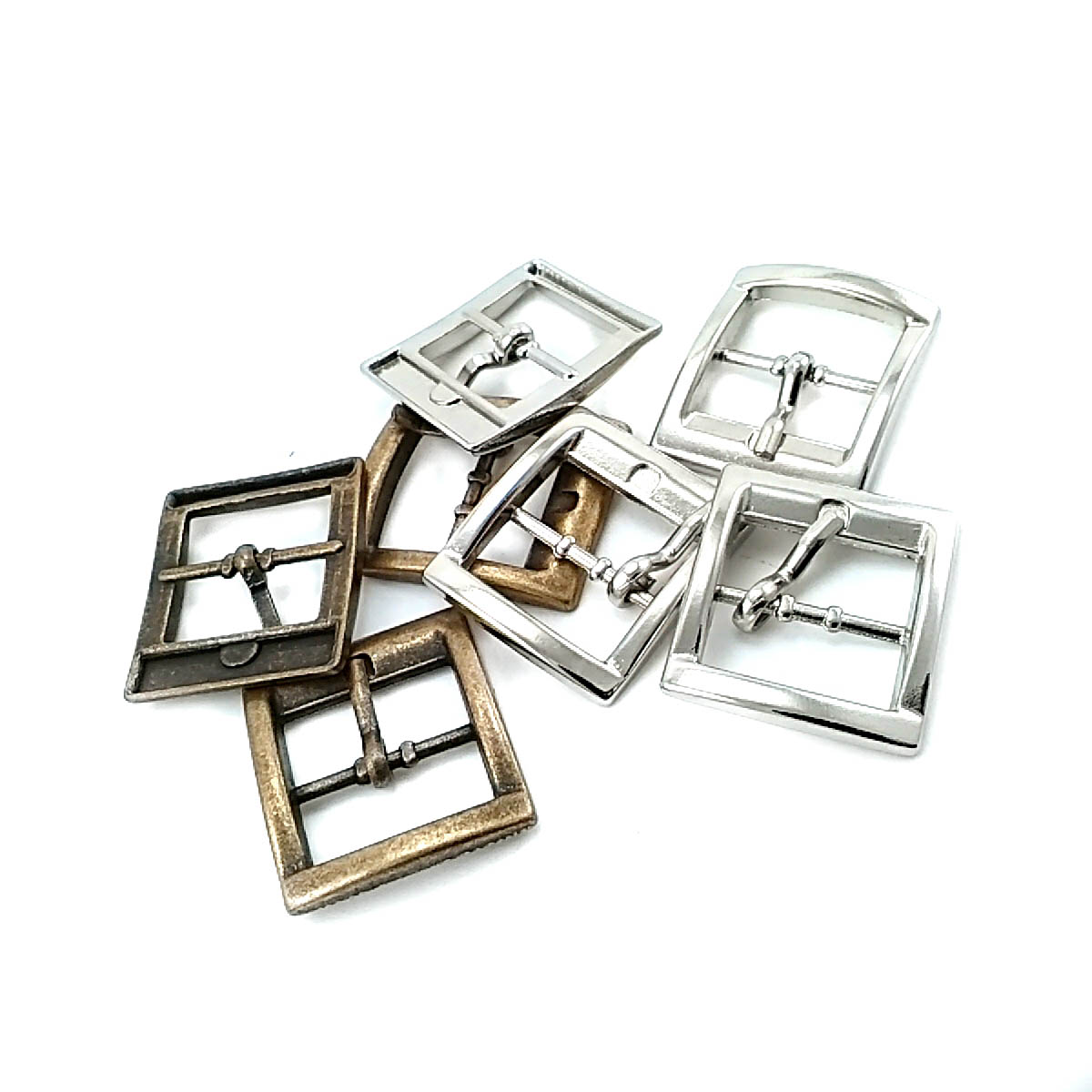 Kare Toka Hafif Oval Köprülü Kare Kemer Tokası 2 cm E 1250