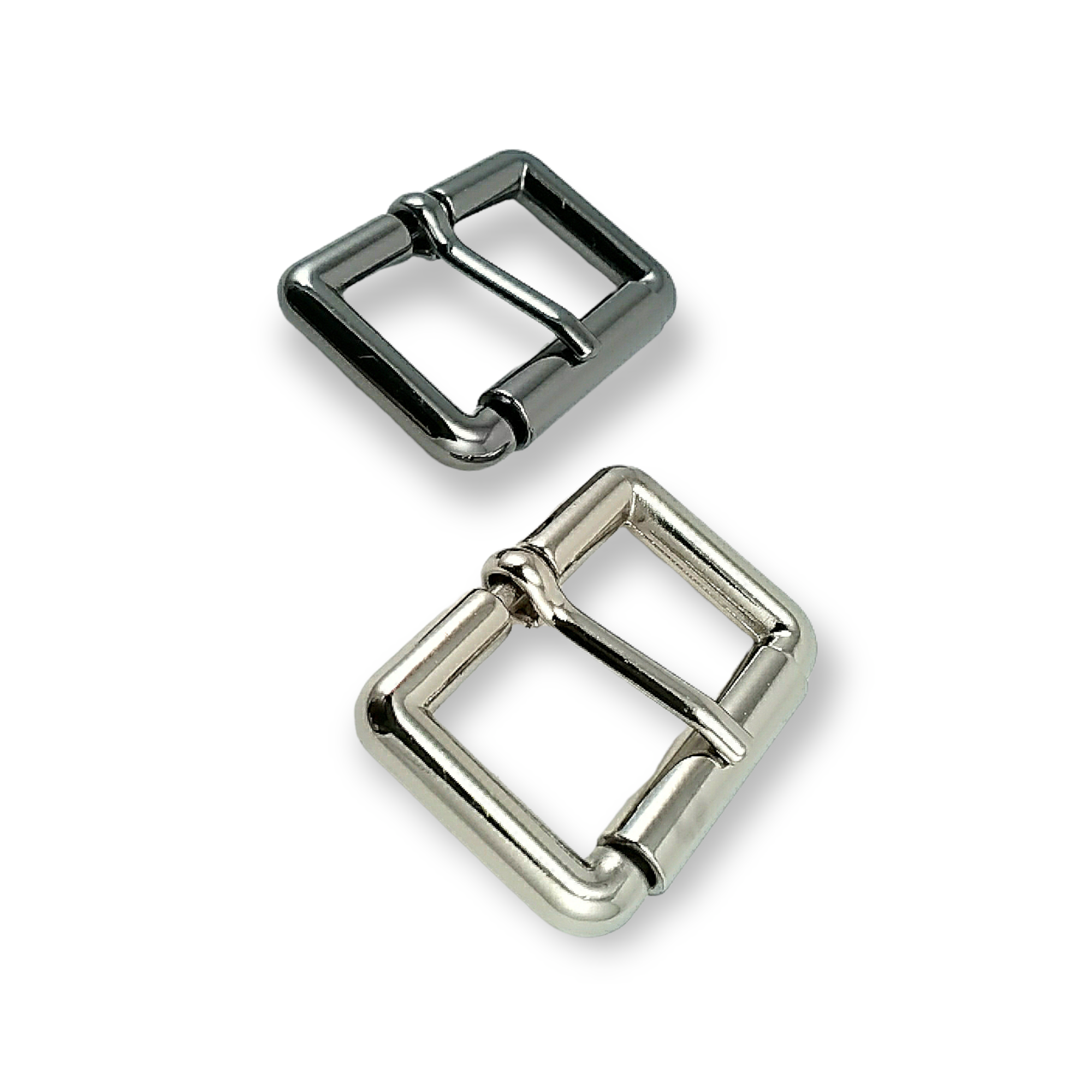 Roller Buckle, 3 cm  Roller Heel Bar Metal - Belt Buckle E 1355