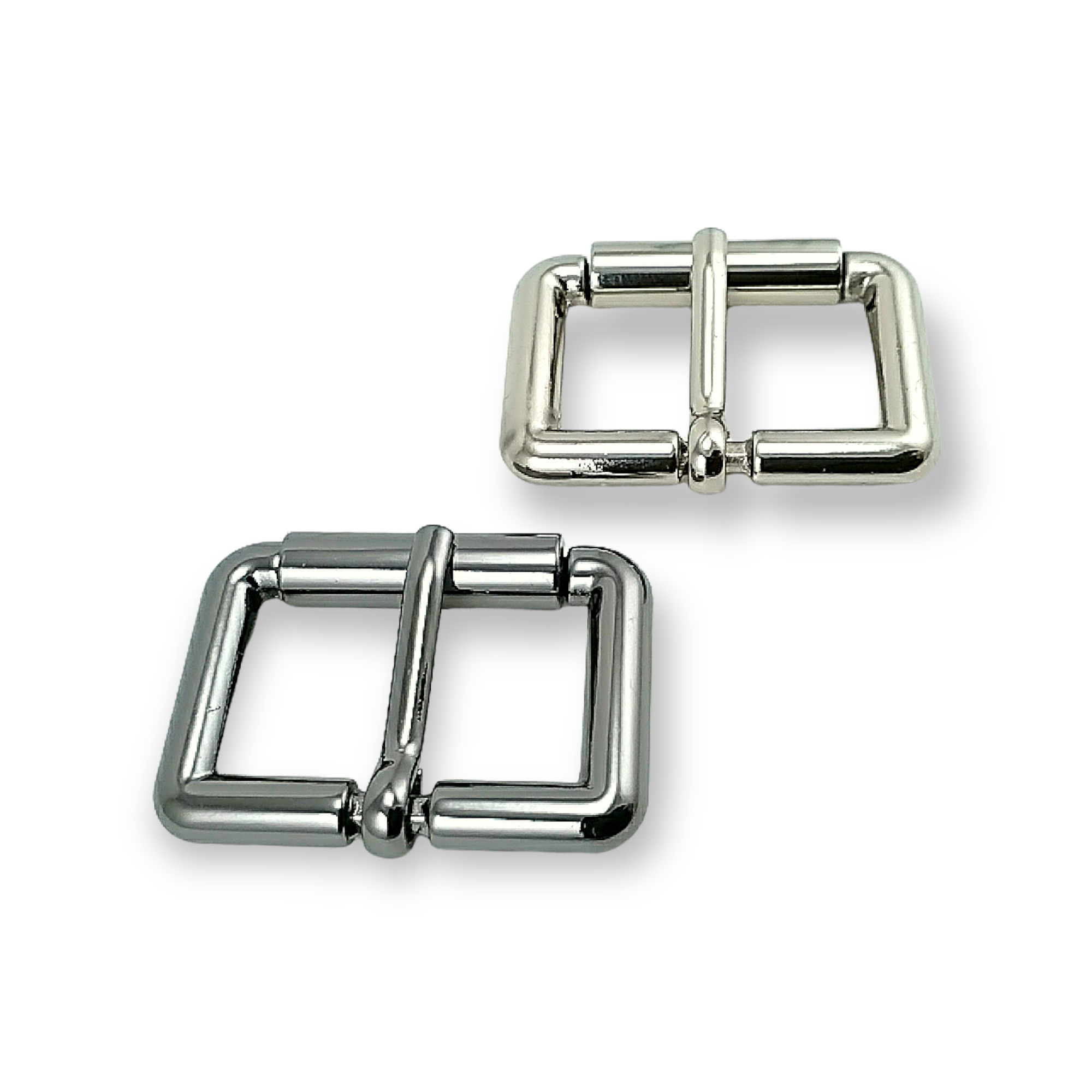 Roller Buckle, 3 cm  Roller Heel Bar Metal - Belt Buckle E 1355