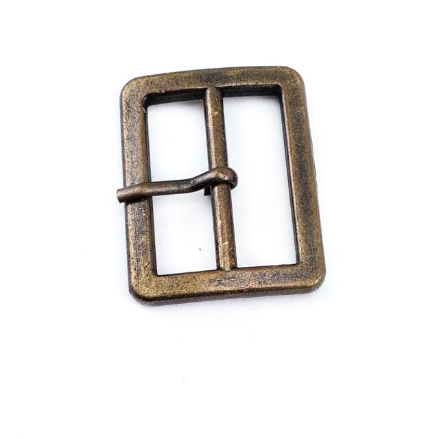 34 mm Center-Bar Buckle front and detail view
