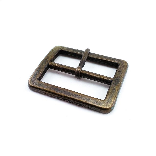 34 mm Center-Bar Buckle front and detail view