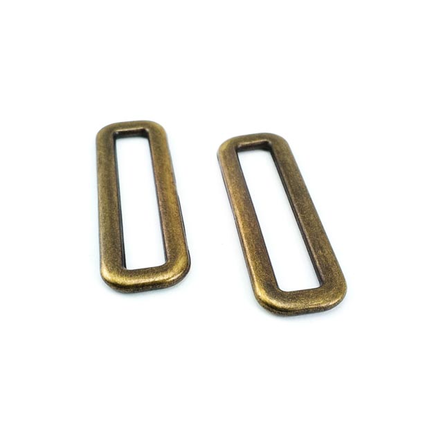Dikdörtgen Metal Çerçeve Toka Zamak Toka  4 cm E 1514