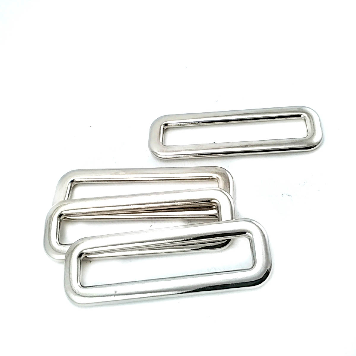 Dikdörtgen Metal Çerçeve Toka Zamak Toka  4 cm E 1514
