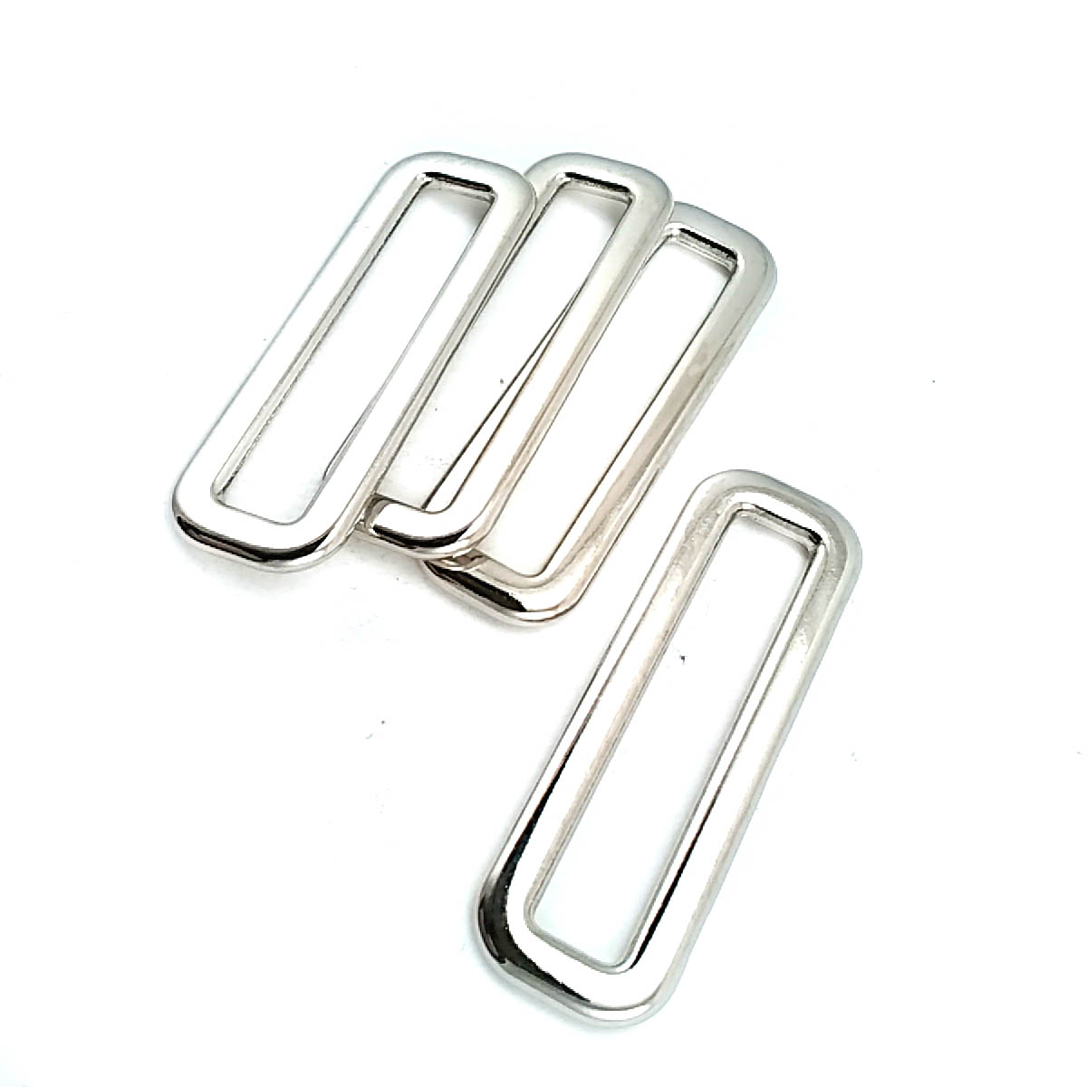 Dikdörtgen Metal Çerçeve Toka Zamak Toka  4 cm E 1514