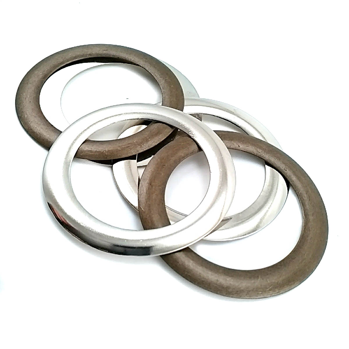 45 mm Ring / Metal Frame front and detail view