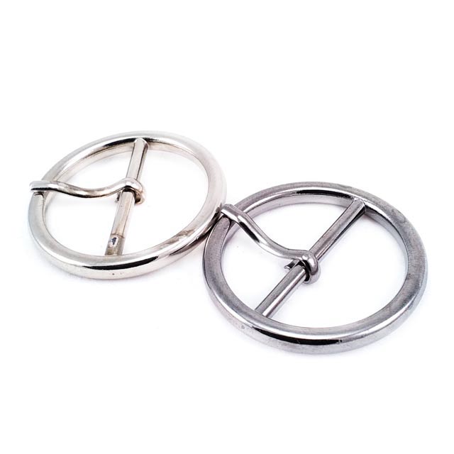 Circle Ceneter Bar Buckle Belt Buckle 3 cm E 2084