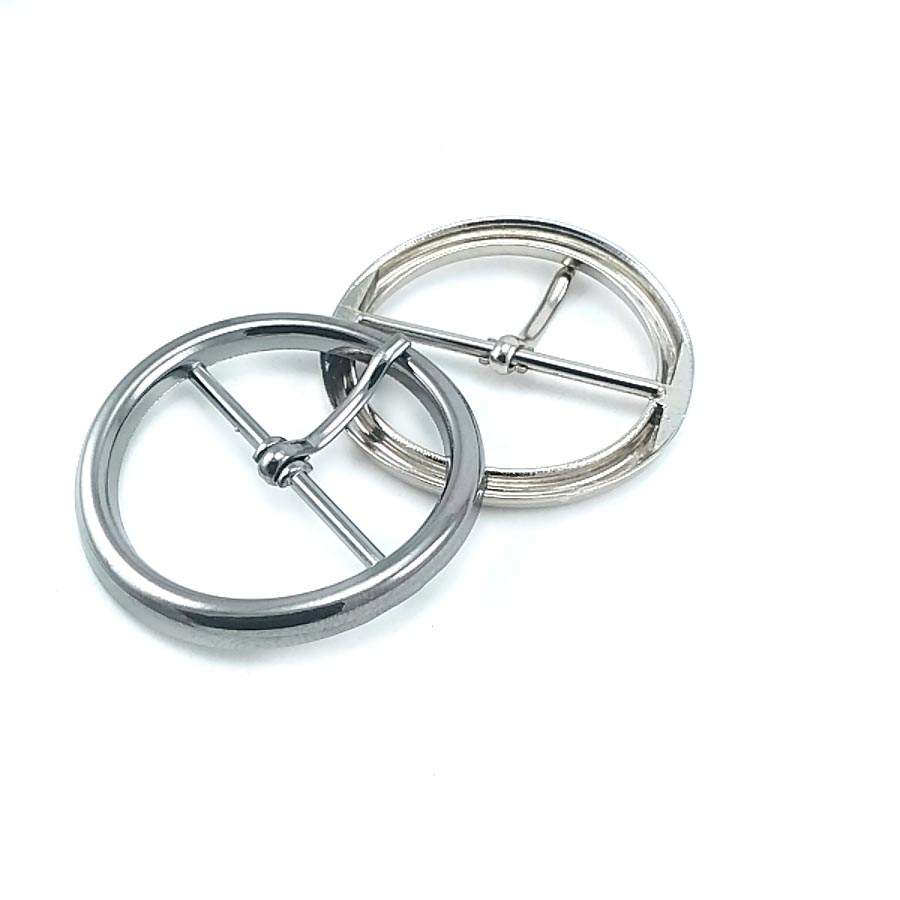 Dilli Halka Toka 36 mm Zamak Metal Yuvarlak Kemer Tokası E 2126