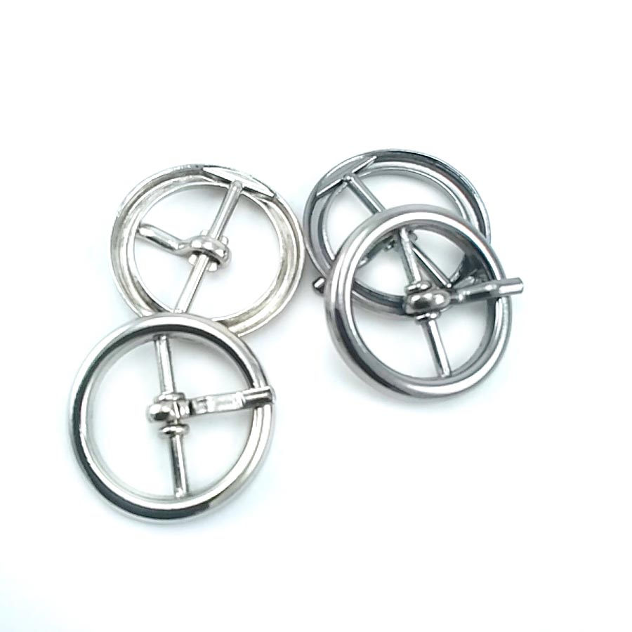 Dilli Halka Toka 20 mm Metal Yuvarlak E 2129