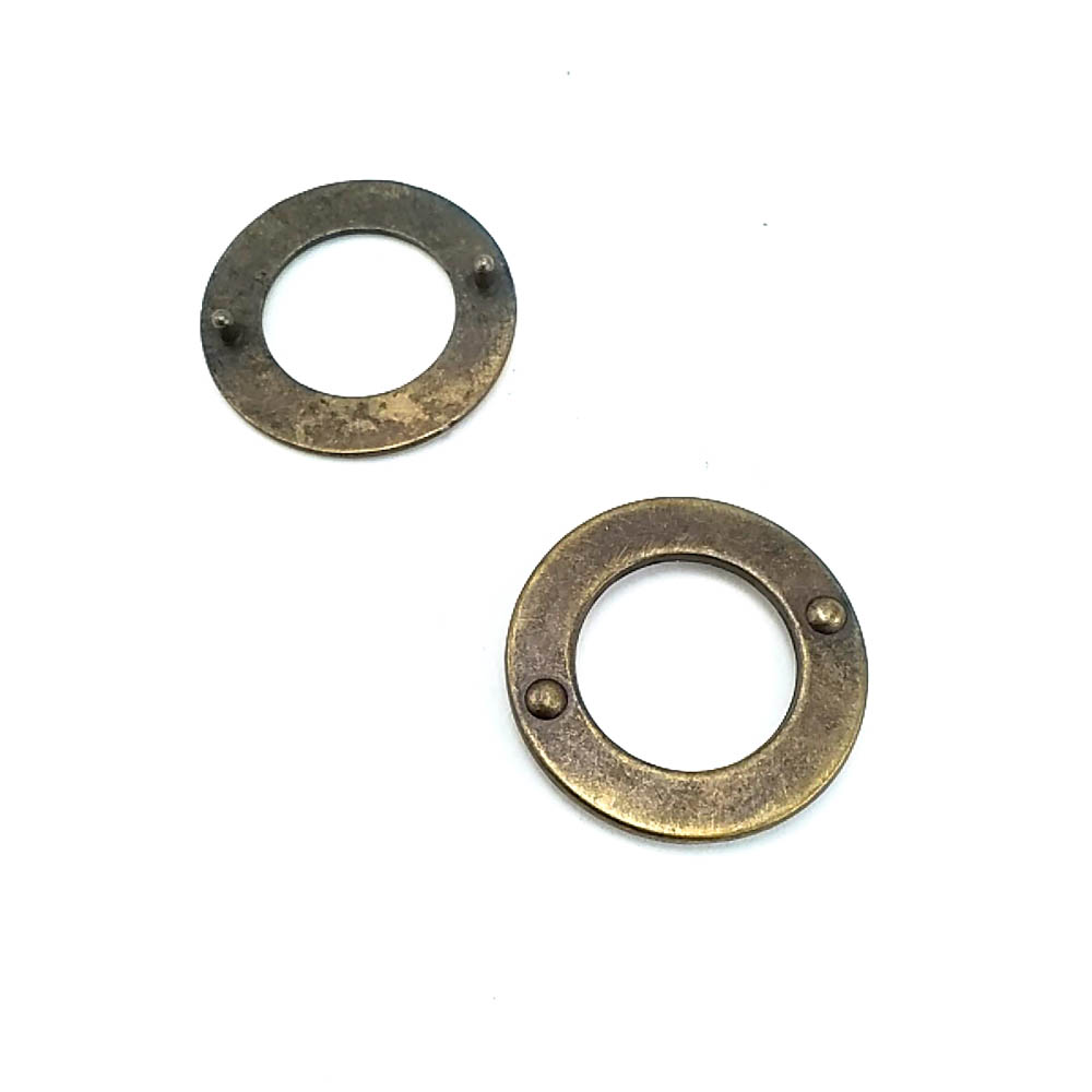 19 mm Ring Eyelet Zamak Metal 19 mm Ring Eyelet Zamak Metal