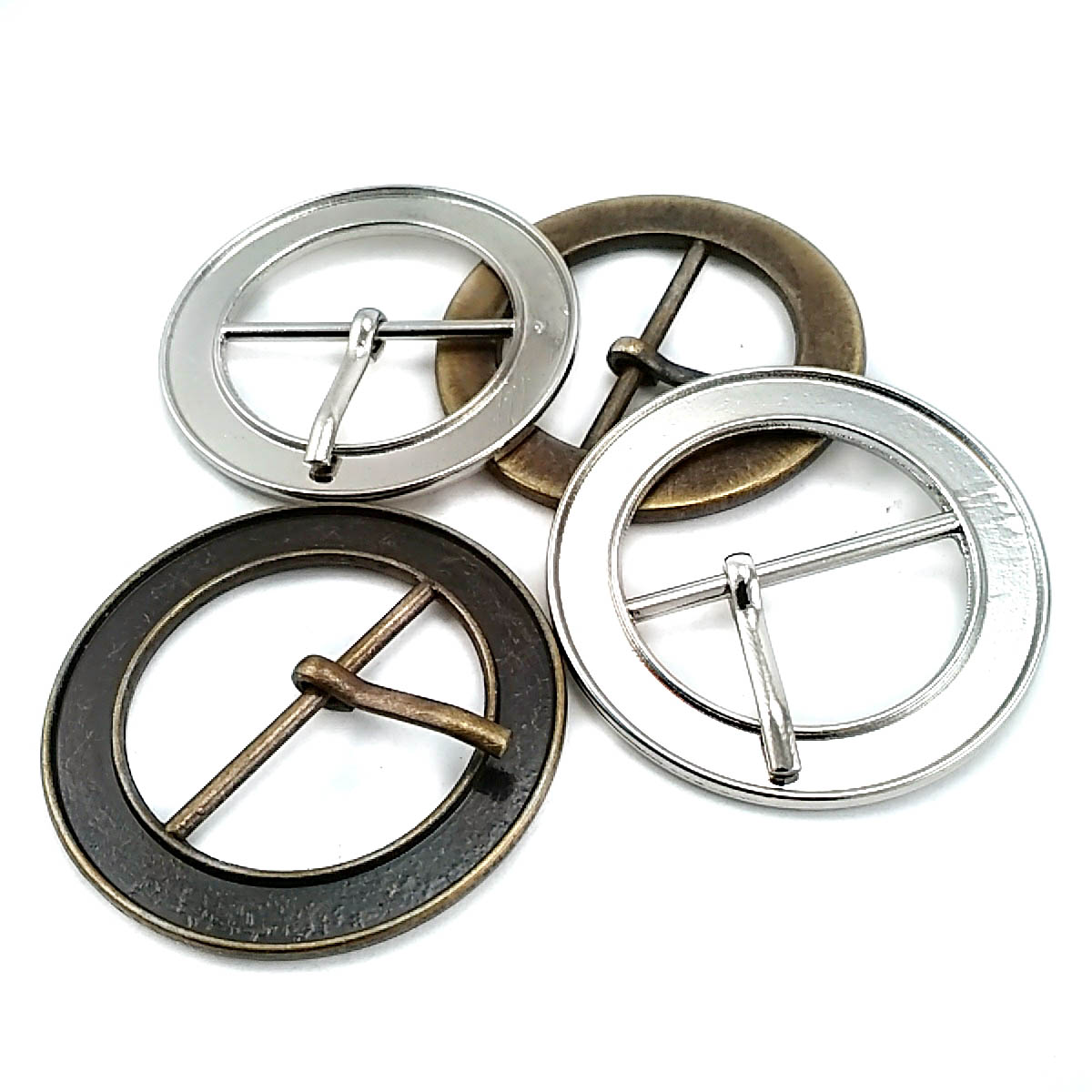 Center Bar Ring Buckle 28 mm E 725