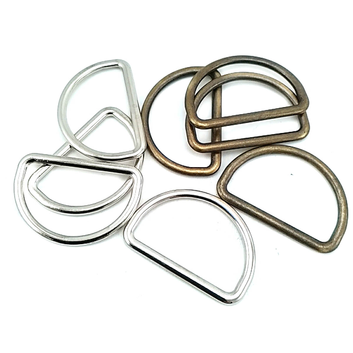 36 mm Metal D buckle