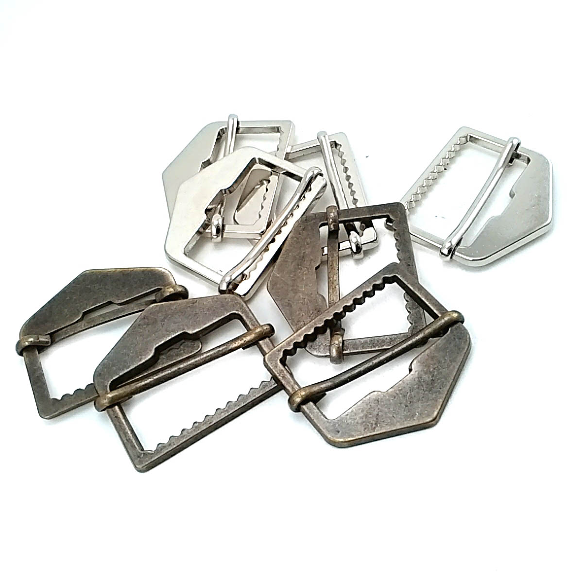 Tek Sürgülü Ayar Tokası Çanta ve Bavul Askı Ayar Tokası 30 mm E 1103