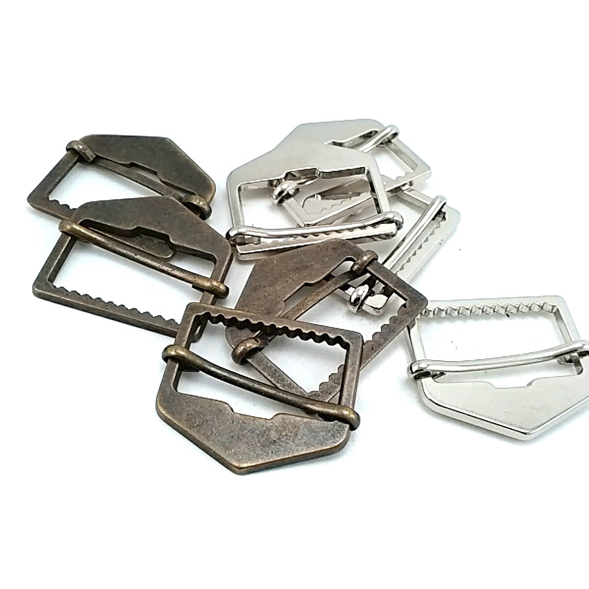Tek Sürgülü Ayar Tokası Çanta ve Bavul Askı Ayar Tokası 30 mm E 1103