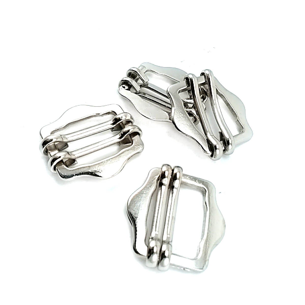 2 cm Slider Buckles Belt Adjuster for DIY Shoulder Strap Bags/Flat Slide Buckle / Metal Buckle Purse Handbag Bag Making Hardware E 545