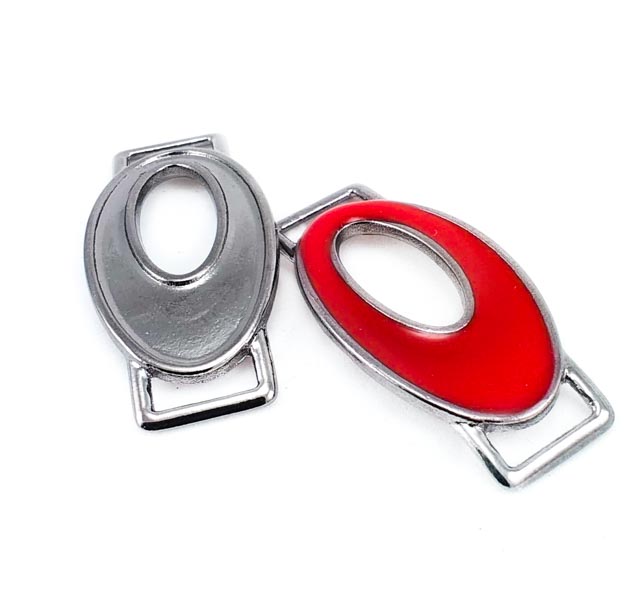 Metal Buckle - Enamelled Buckle - Ring Buckle 1 cm B 57 Metal Buckle - Enamelled Buckle - Ring Buckle 1 cm B 57