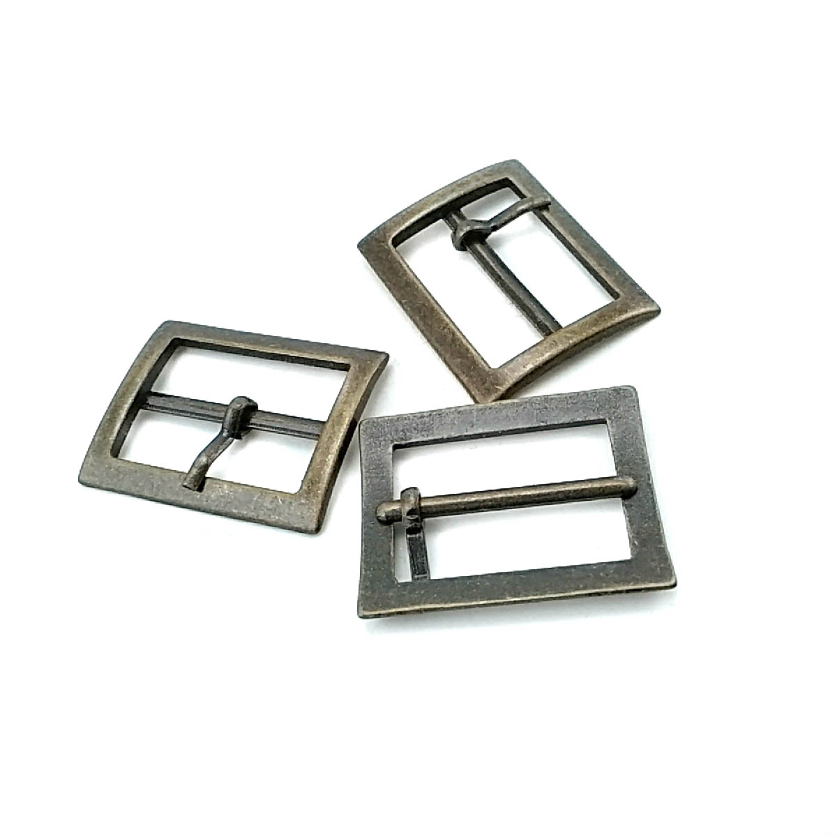 Square Center Bar 2.5 cm Buckle Bag and Belt Buckle E 1020