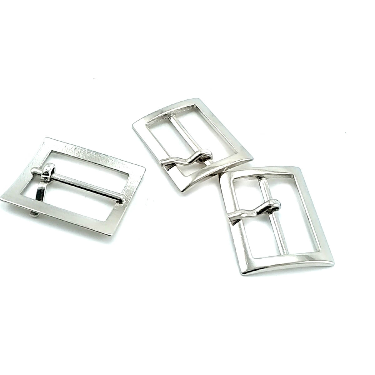 Square Center Bar 2.5 cm Buckle Bag and Belt Buckle E 1020