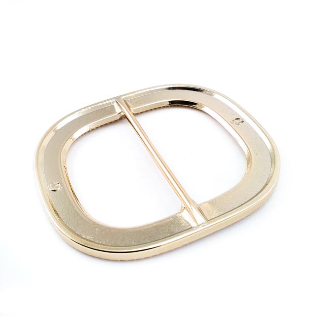47 mm Center-Bar Buckle front and detail view