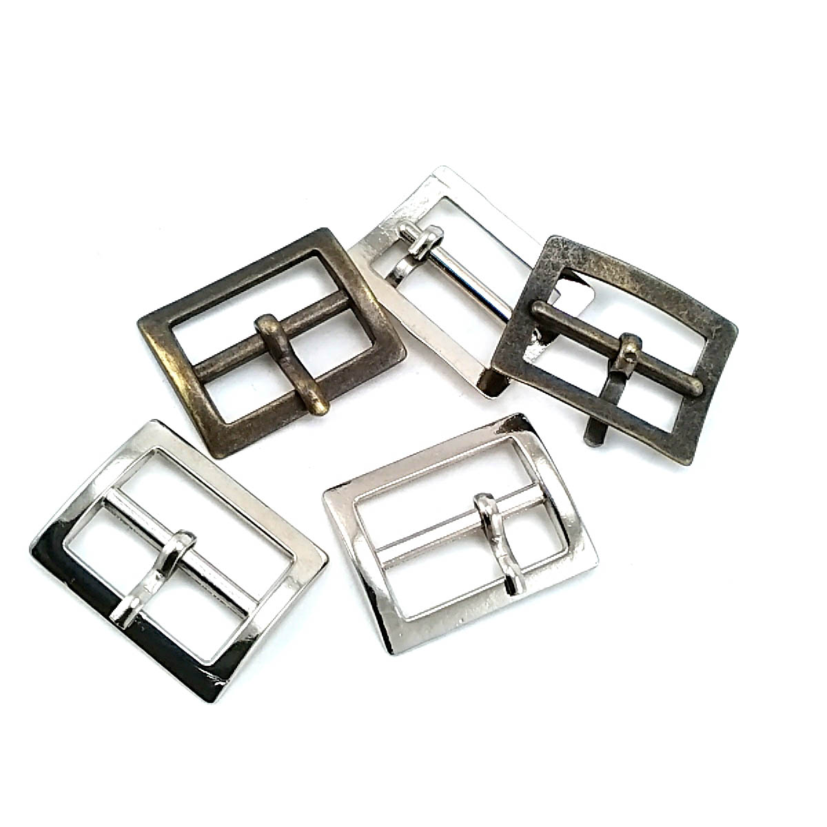 Belt Buckle Rectangular Buckle 2 cm Center Bar Buckle E 1525