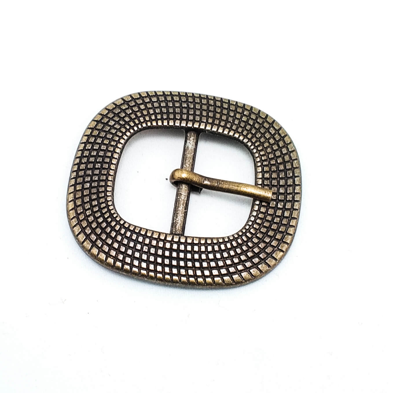 Oval and Patterned Belt Buckle 23 mm E 169 Oval and Patterned Belt Buckle 23 mm E 169