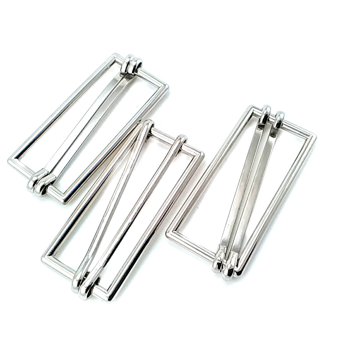 Sürgülü Ayar Tokası 45 mm Çift Sürgülü Askı Ayar Tokası E 1802