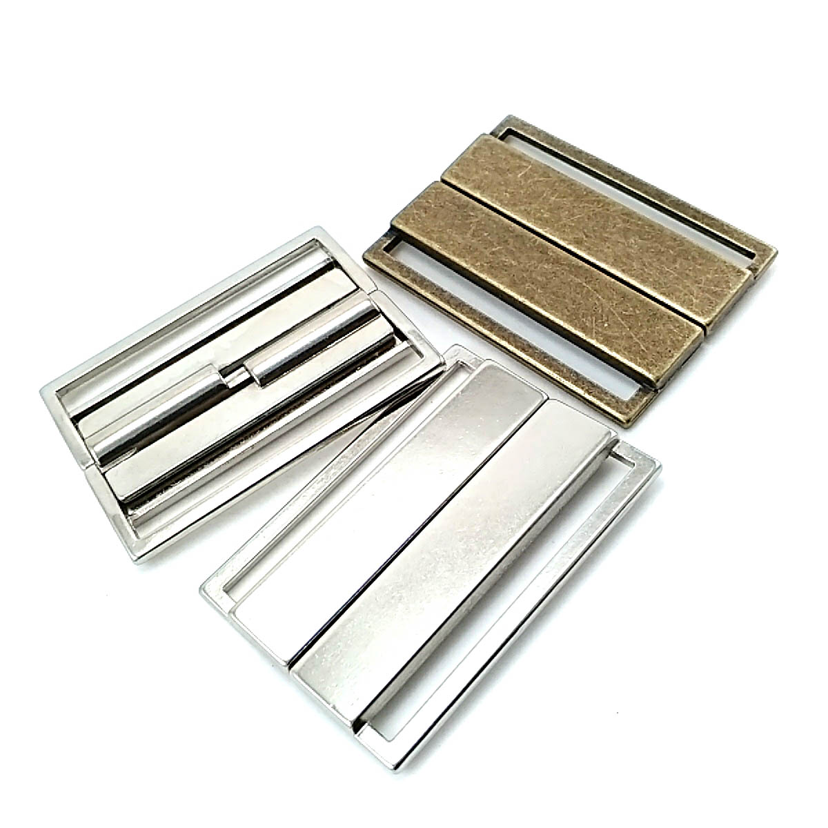 Sürgülü Toka Dikdörtgen Metal 5 cm E 1841 Sürgülü Toka Dikdörtgen Metal 5 cm E 1841