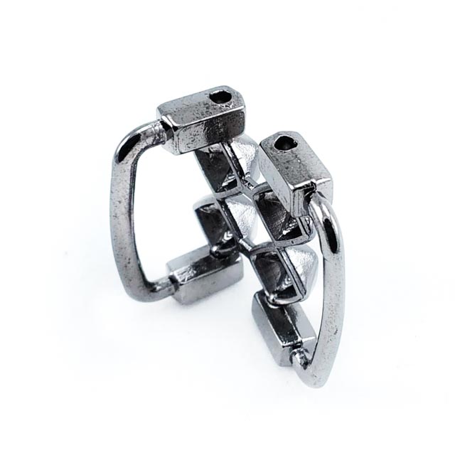 17 mm Decorative Clasp front and detail view