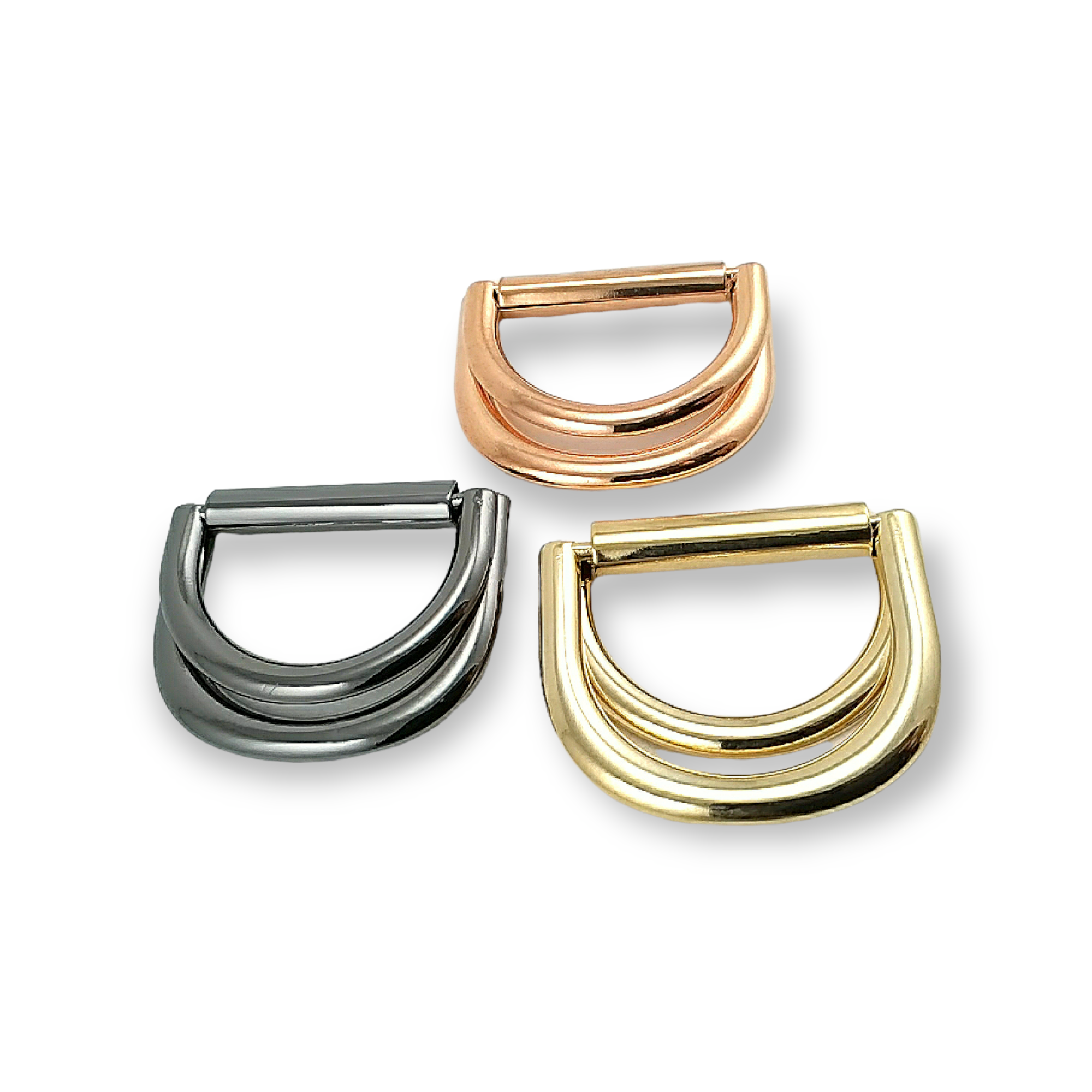 Double D Ring Buckle 3 cm Belt and Adjustment Buckle E 1991 Double D Ring Buckle 3 cm Belt and Adjustment Buckle E 1991
