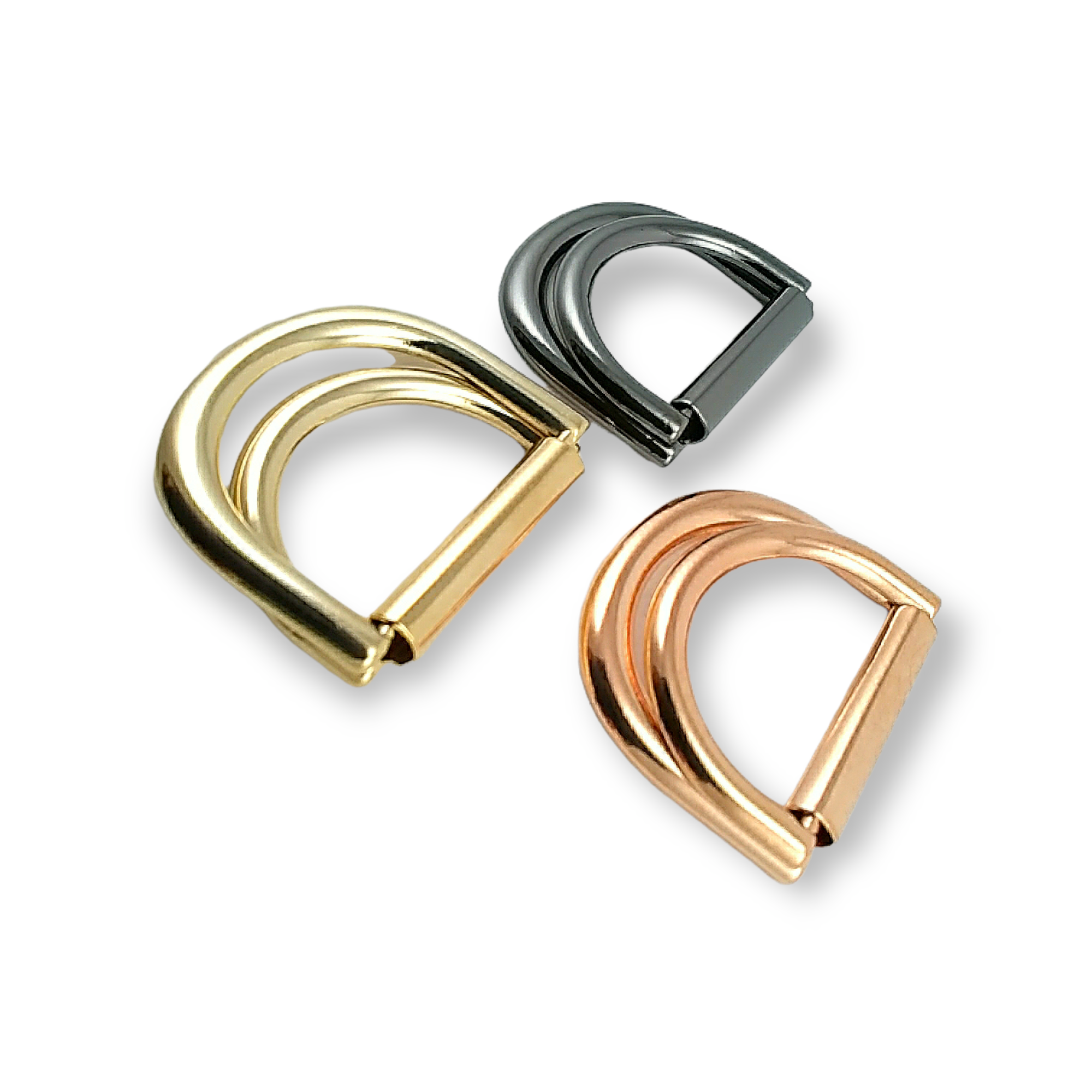 Double D Ring Buckle 3 cm Belt and Adjustment Buckle E 1991 Double D Ring Buckle 3 cm Belt and Adjustment Buckle E 1991
