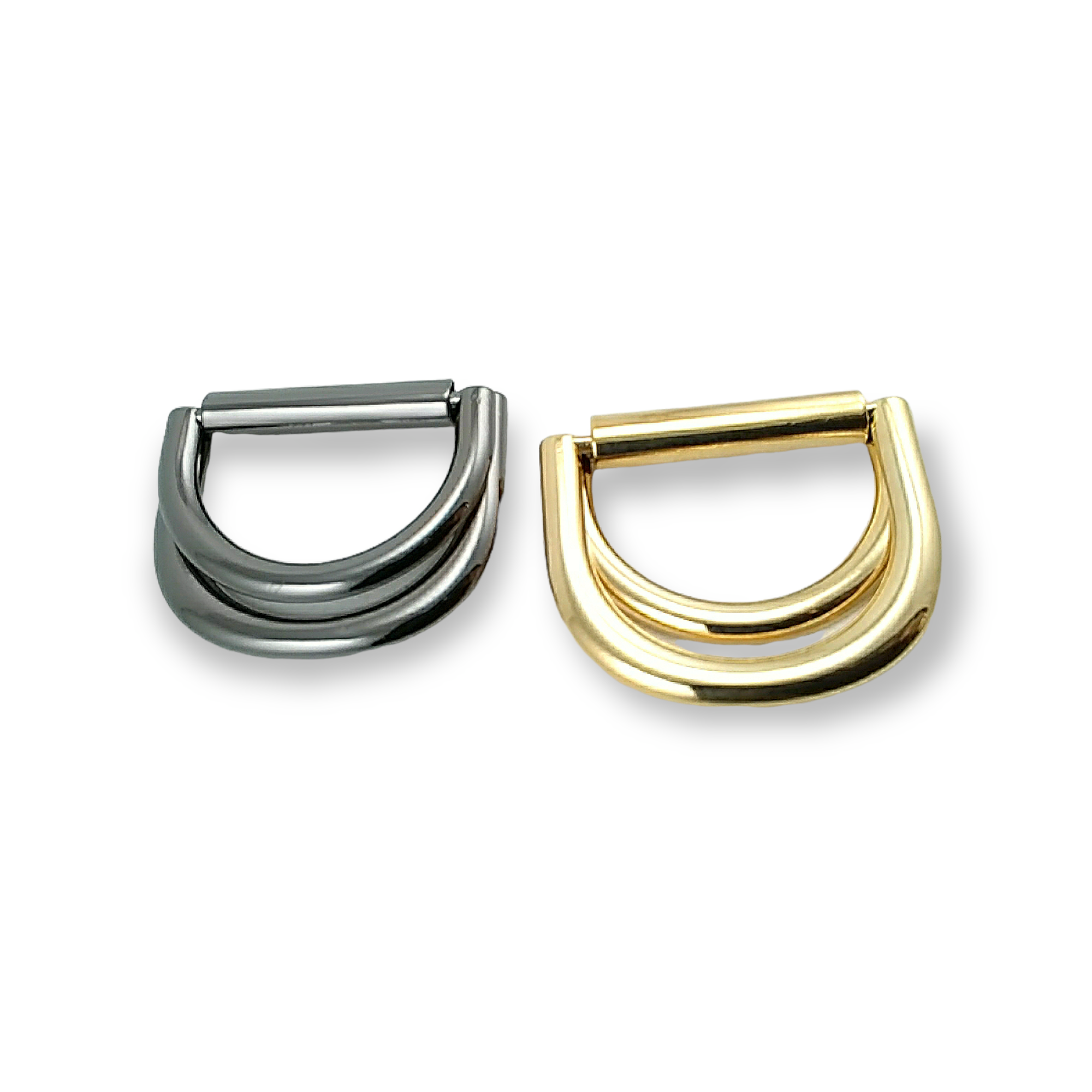 Double D Ring Buckle 3 cm Belt and Adjustment Buckle E 1991 Double D Ring Buckle 3 cm Belt and Adjustment Buckle E 1991