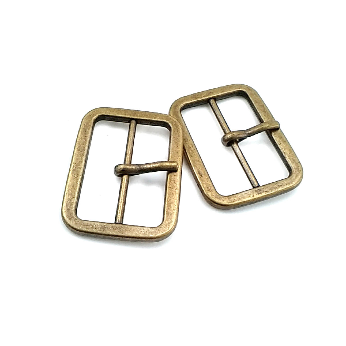 35 mm Center-Bar Buckle front and detail view