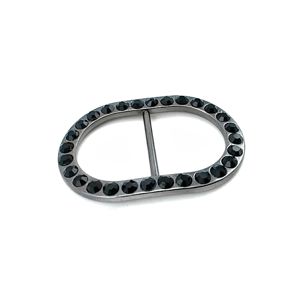 Cam Taş Süslemeli Aksesuar Toka 47 mm E 2052