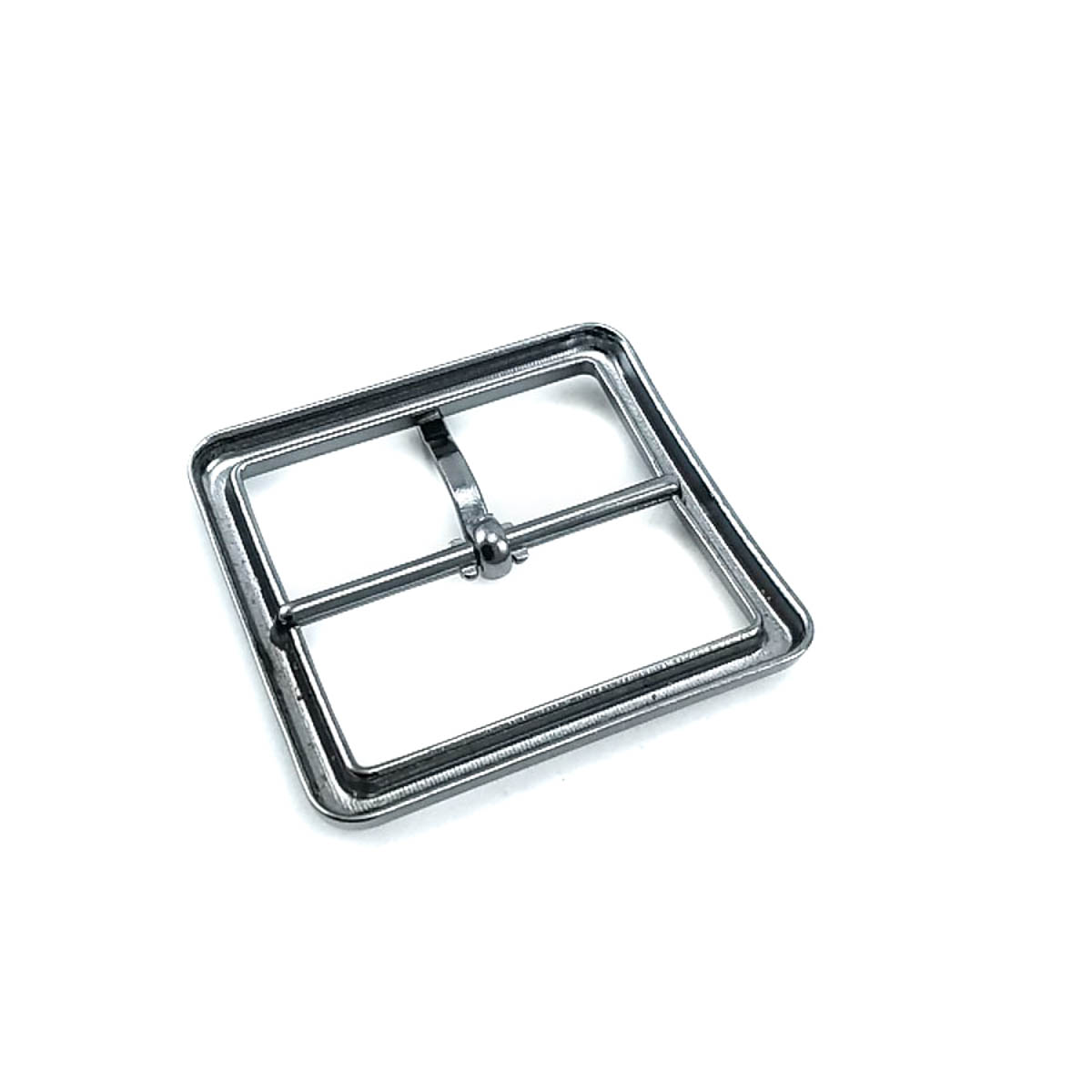 37 mm Center-Bar Buckle front and detail view