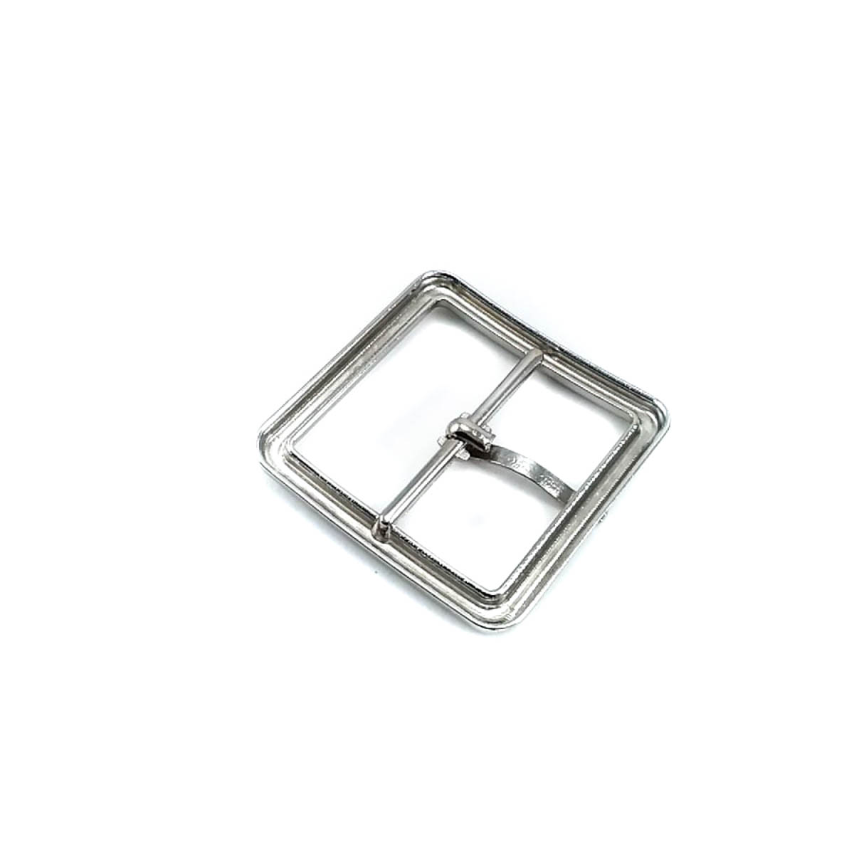 32 mm Center-Bar Buckle front and detail view
