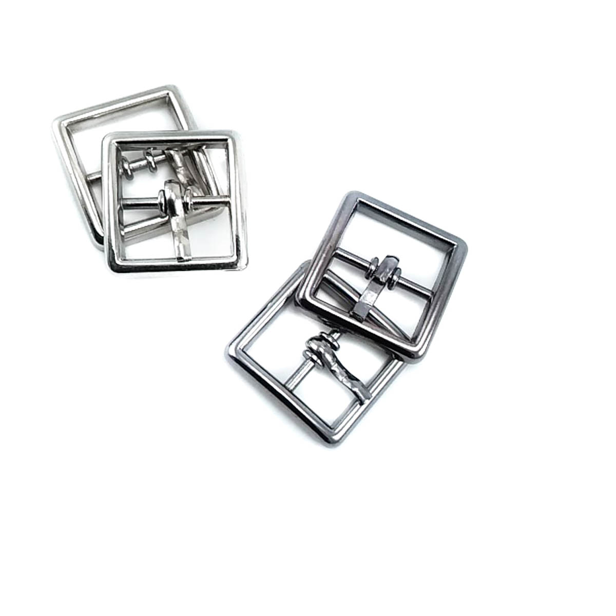 Center bar Buckle Rectangle Bag Shoe Clothing Buckle 16 mm E 2119